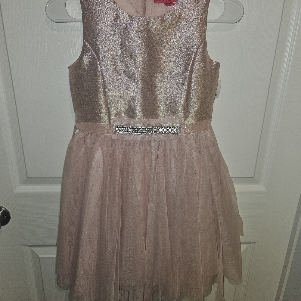Betsey Johnson Shimmering Pink Formal Dress